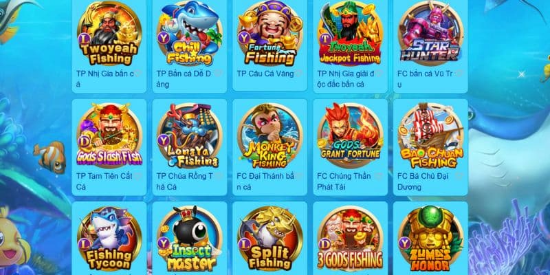 Những tựa game bắn cá hàng đầu tại King88 Những tựa game bắn cá hàng đầu tại King88