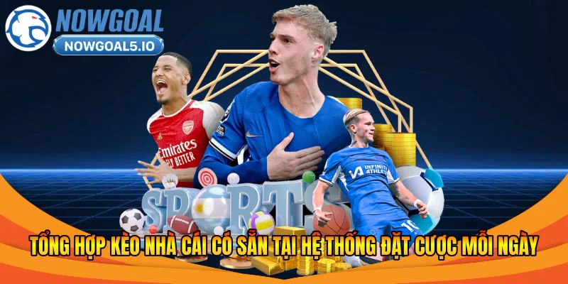 Tổng hợp kèo nhà cái có sẵn tại hệ thống đặt cược mỗi ngày